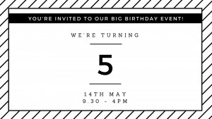 you're invited to our big birthday event!