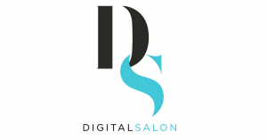 digital salon logo social