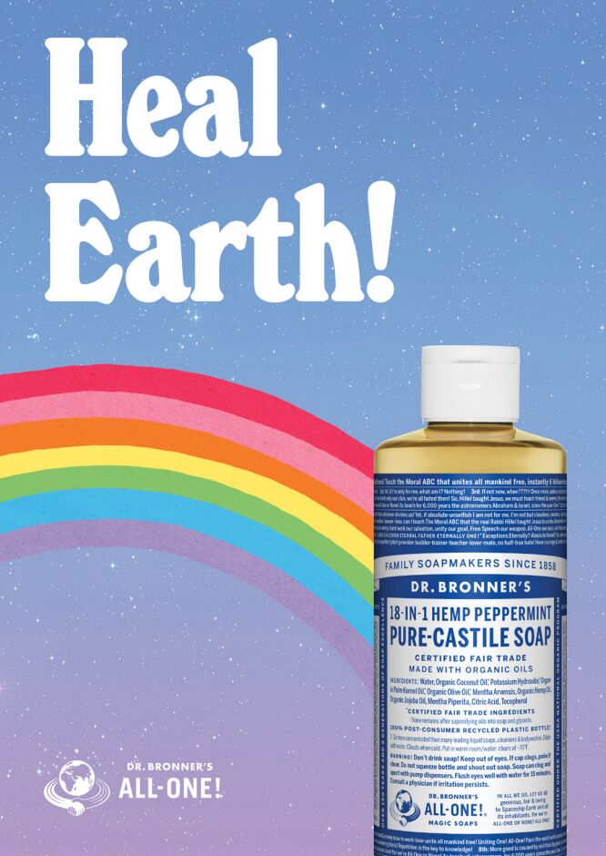 Behind the Label: Heal Earth! - Dr. Bronner's