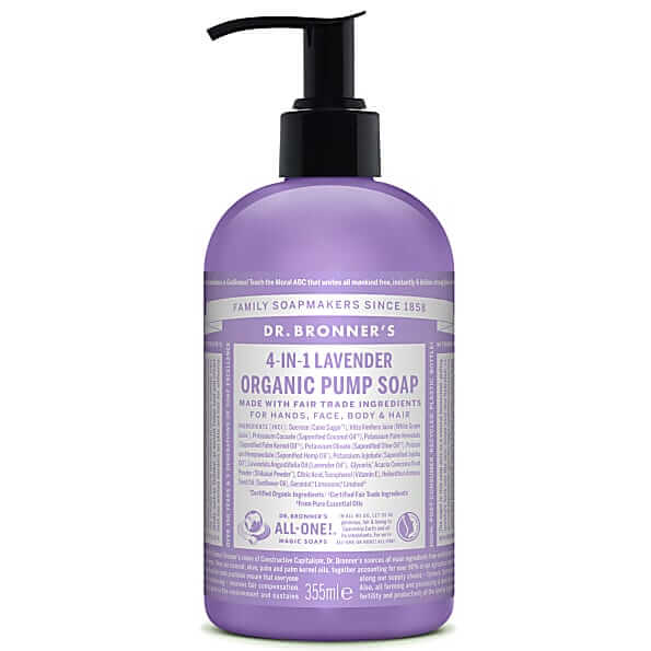 Dr. Bronner’s Lavender Organic Pump Soap-beautifuljobs