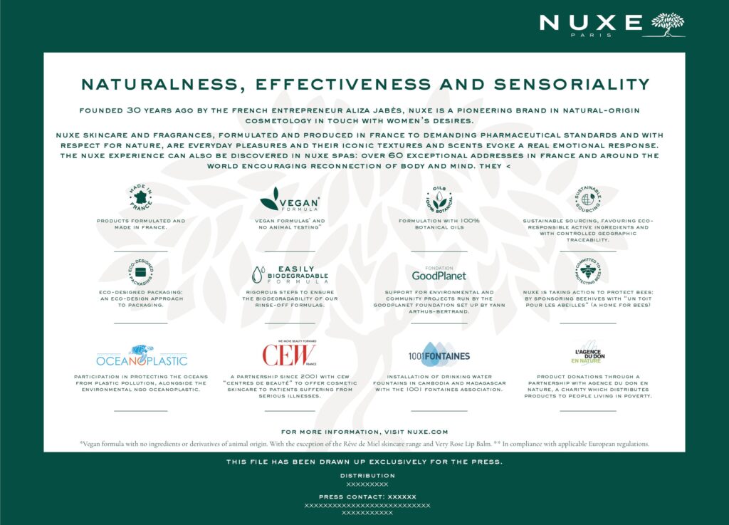 NUXE is reinventing wrinkle correction With brand new Merveillance Lift range-beautifuljobs