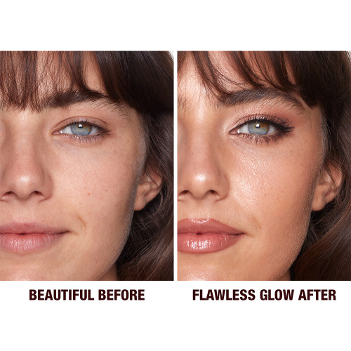 How To Make Foundation Dewy Using Hollywood Flawless Filter