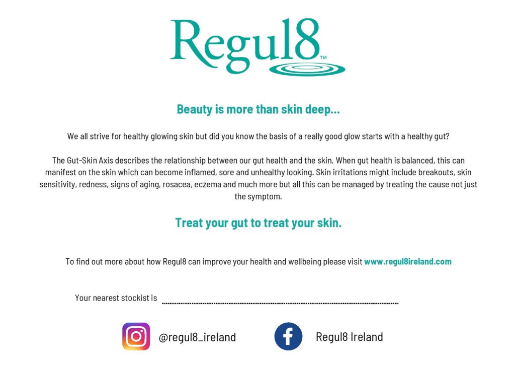 Regul8 and feel great!- beautiful jobs