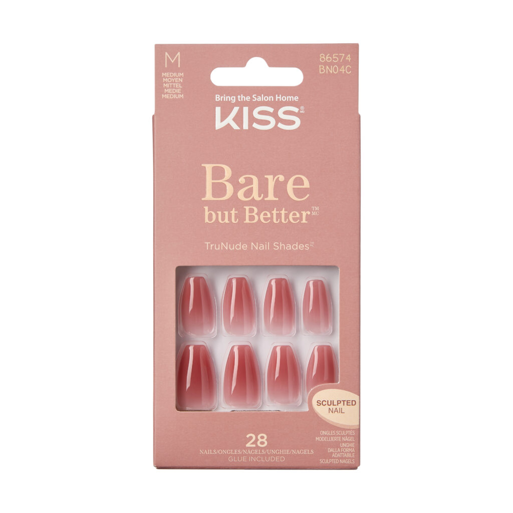 Choose to go Bare or Classy with NEW Press on Nails  from KISS.beautiful jobs