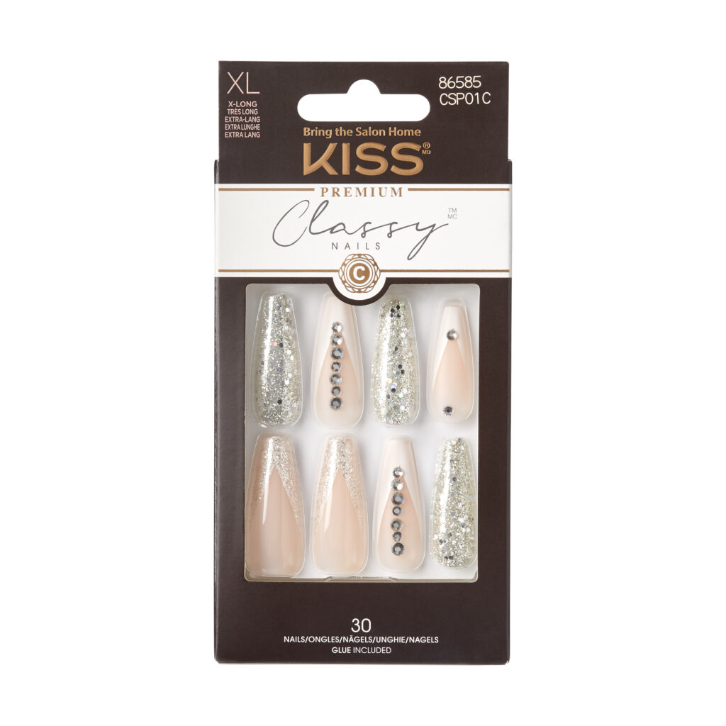 Choose to go Bare or Classy with NEW Press on Nails  from KISS.beautiful jobs